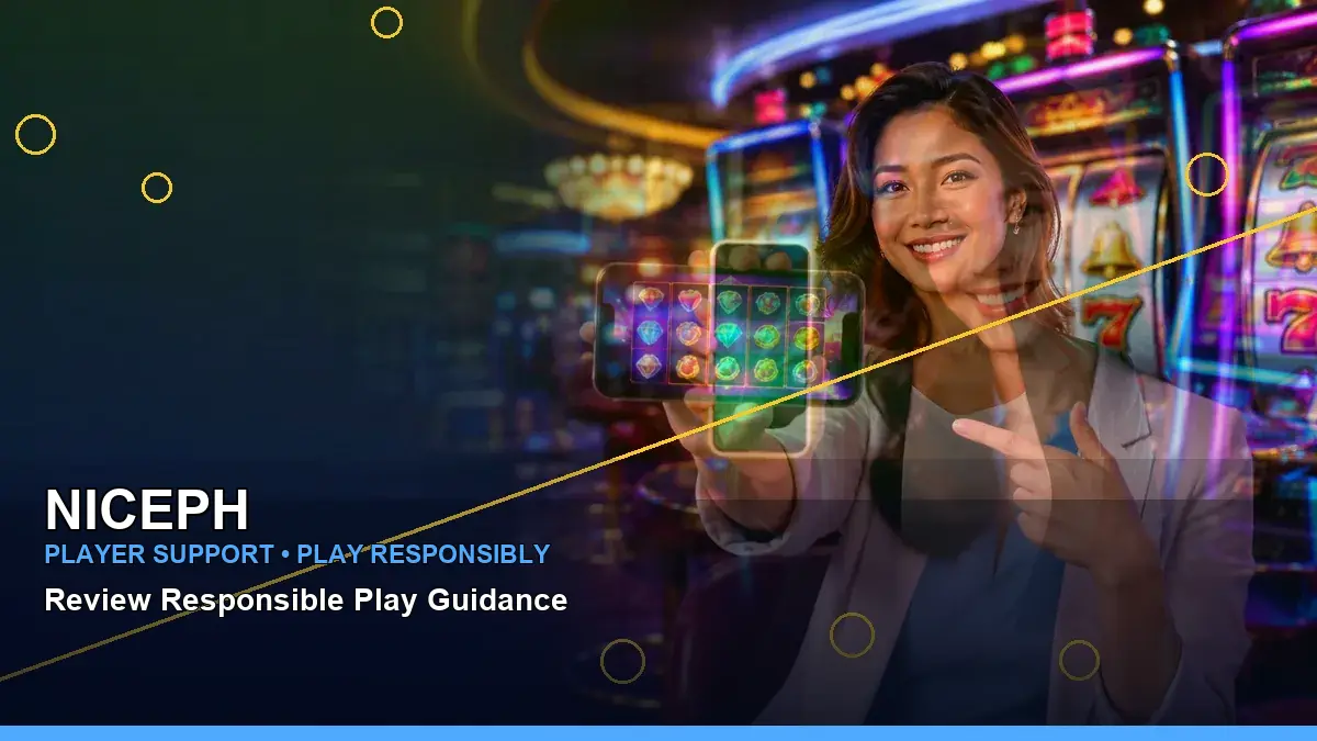 NICEPH slide game information for Philippine players, including access checks, account guidance, and responsible play reminders.