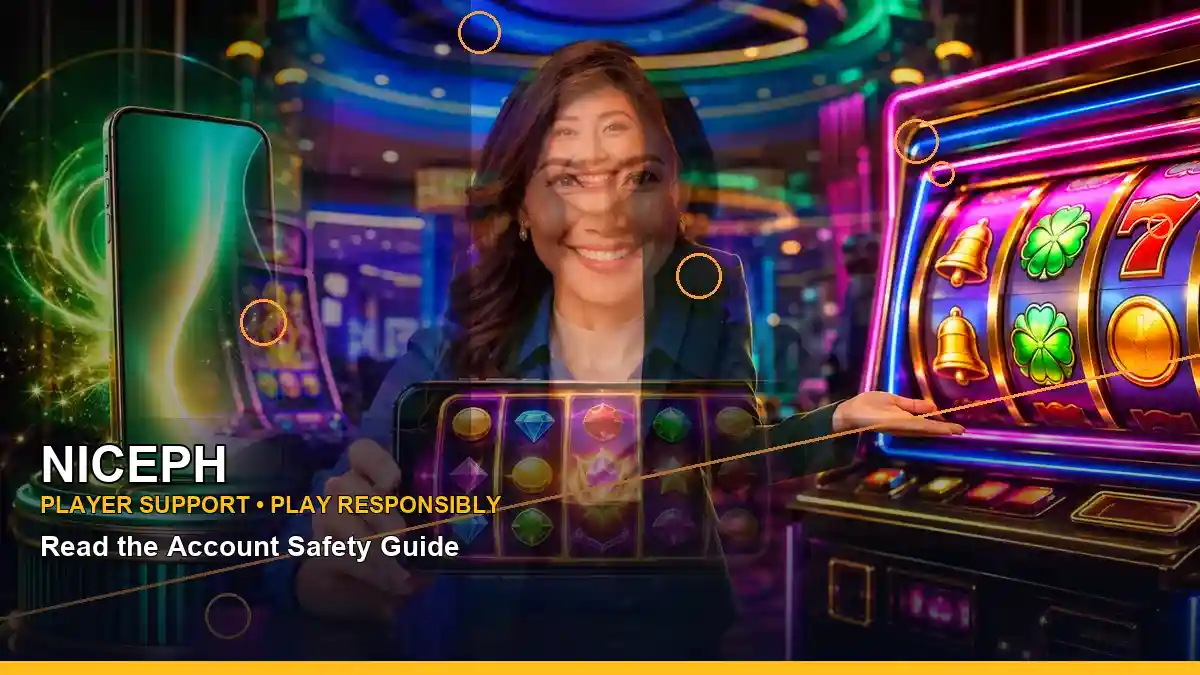 NICEPH Spirit Party information for Philippine users, including game-page checks, account safety reminders and responsible play guidance.